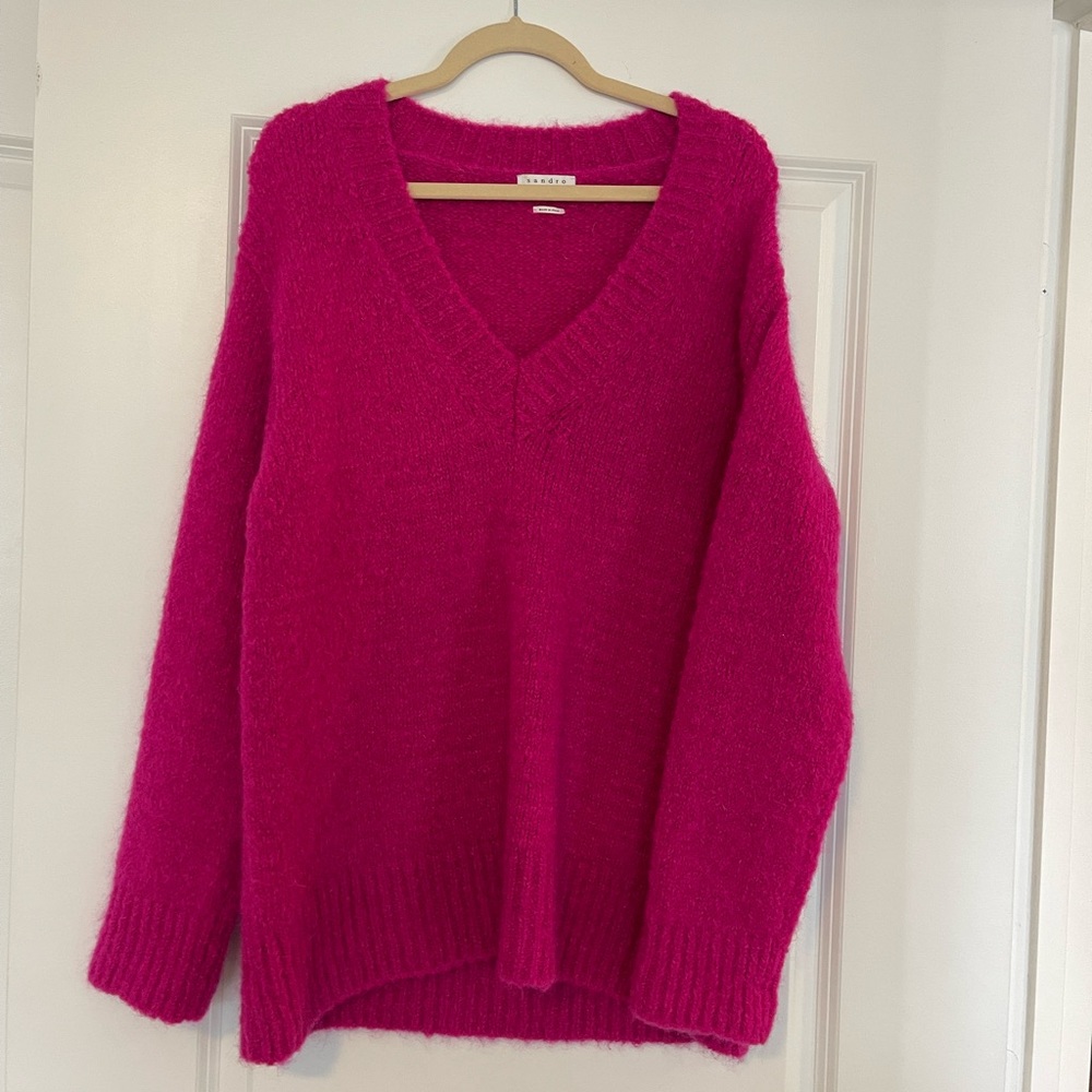 Pink sweater, oversized, like new